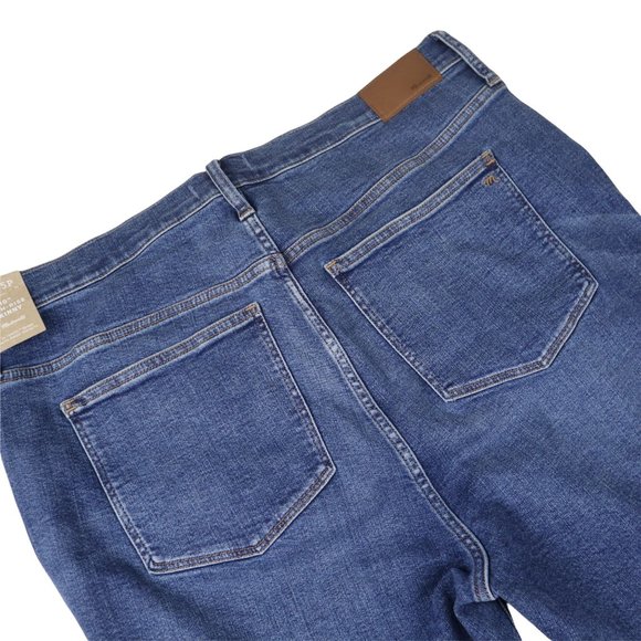 - Madewell Women’s Jeans Petite 10" High Rise skinny blue 35p - Picture 2 of 16